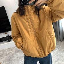 山系洋气！立体感连帽冲锋衣！圆形藏肉加厚外套硬壳休闲棉服女冬