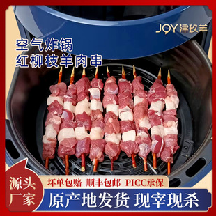 宁夏盐池红柳枝羊肉串大肉串烤串空气炸锅户外烧烤食材半成品家用-阿里巴巴