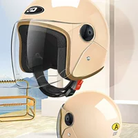 Новый национальный стандарт 3c сертифицированный шлем женский электромобиль мужской зимний мотоцикл четыре сезона шлем полшлем полный шлем