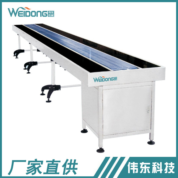玻璃钢链板输送机 直行不锈钢金属链板输送机 耐高温链板输送机
