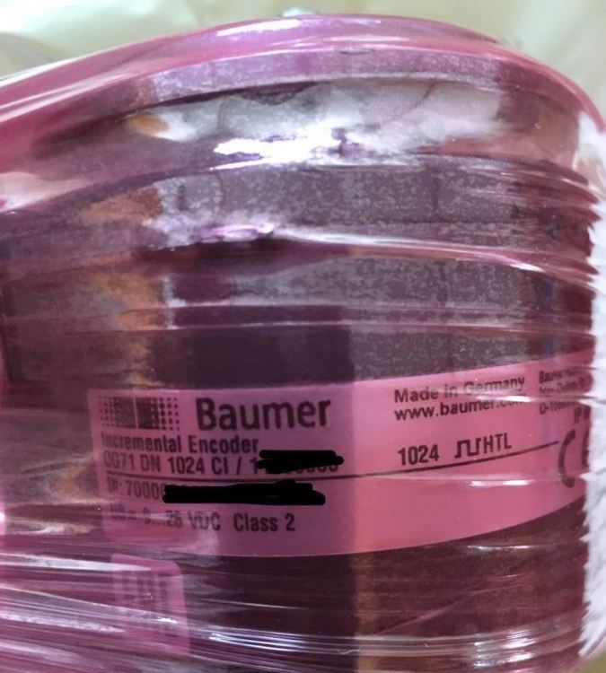 德国Baumer-hubner旋转光电编码器HOGS 75 DN 1024 R堡盟运动控制