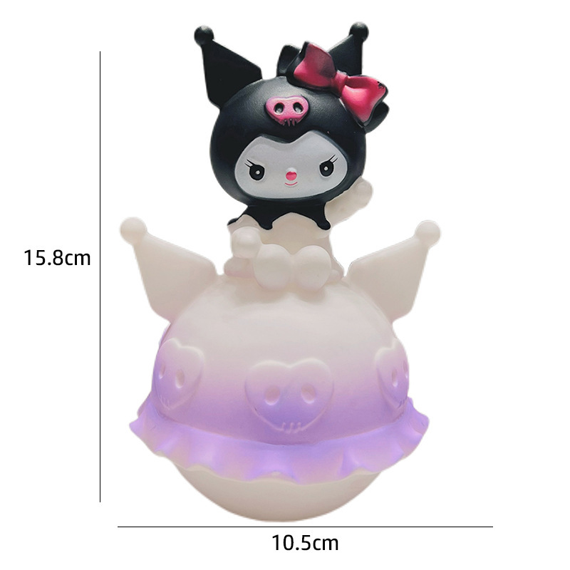 ライトボールケーキベーキングデコレーションオーナメントストロベリーベアクロミナイトライトキツネ漫画誕生日子供のギフト|undefined