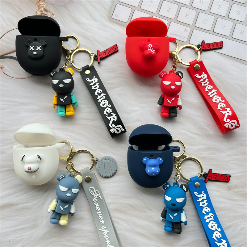 Suitable for Google Pixel Budspro2 Wireless Bluetooth Headset Protective Cover 2A Cartoon Cute Soft Shell Suitable for Google Pixel Budspro2 Wireless Bluetooth Headset Protective Cover 2A Cartoon Cute Soft Shell