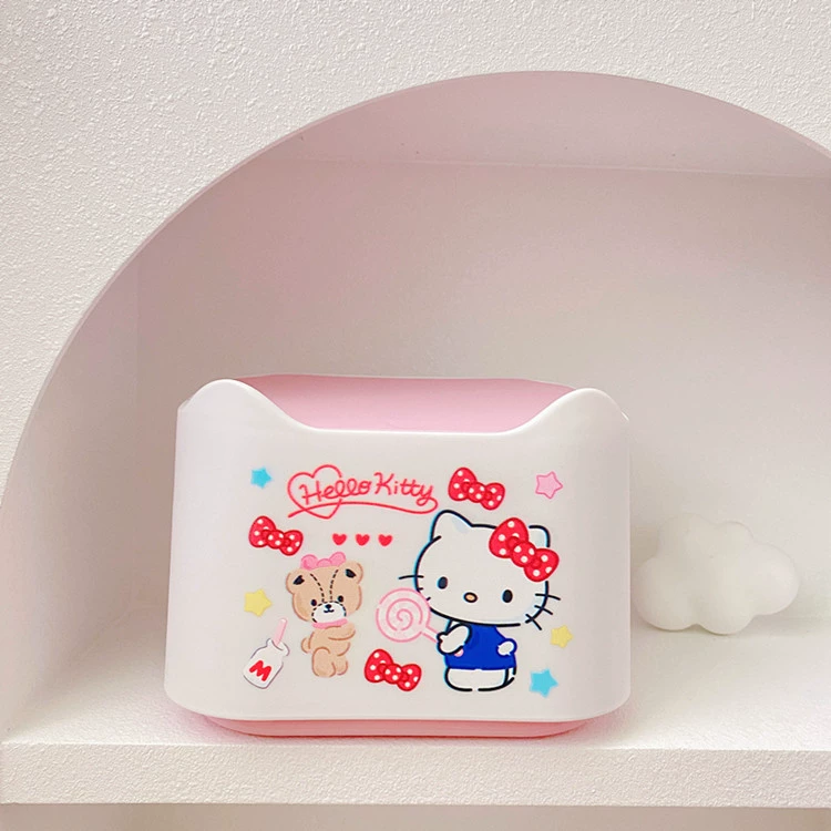Japanese table garbage can, universal wipes, storage box, home decor