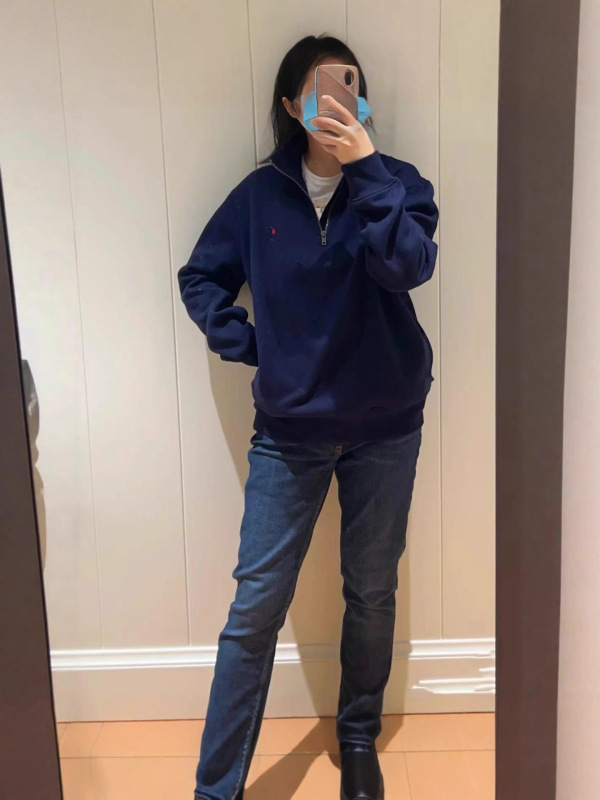 女性用秋スーツ、小さな刺繍入りハーフジップラペルスウェットシャツ、ウエストゴムストレートパンツ、カジュアルパンツ、ゆったり、スリムでトレンディ|undefined