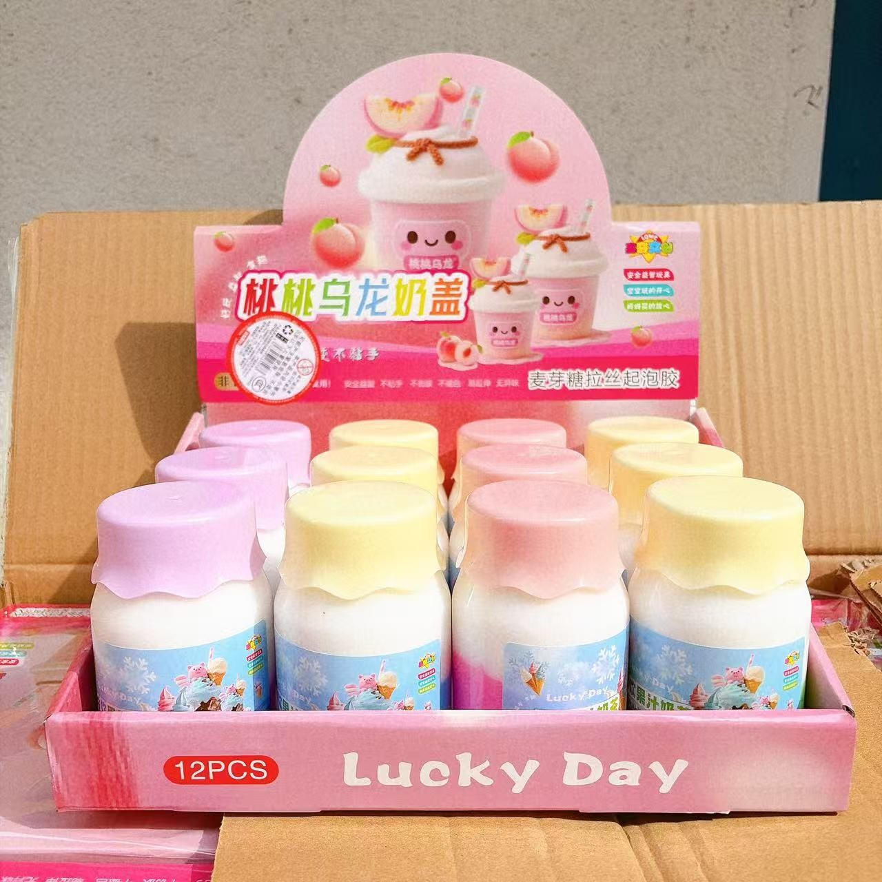 Barro espumoso abraza leche agua falsa fluidez juguetes para niños se pueden cubrir juguetes interactivos DIY hechos a mano