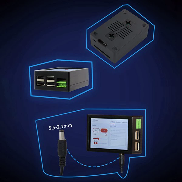 Лили Pi ESP32 WIFI Bluetooth 3.5-дюймовый сенсорный экран с ёмкостным управлением, 5V реле USB расширительный порт