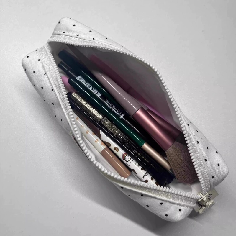 フレッシュミッフィー KT 猫筆箱 シンプルで高見えする女の子 かわいい化粧品袋 大容量 学生文具筆箱|undefined