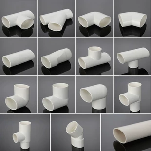 Плоские фитинги 50×30: угольники тройники муфты