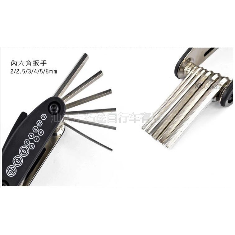 Herramientas de reparación de bicicletas Herramientas multifuncionales Herramientas de reparación Suministros de ciclismo Accesorios para bicicletas Equipo para bicicletas de montaña