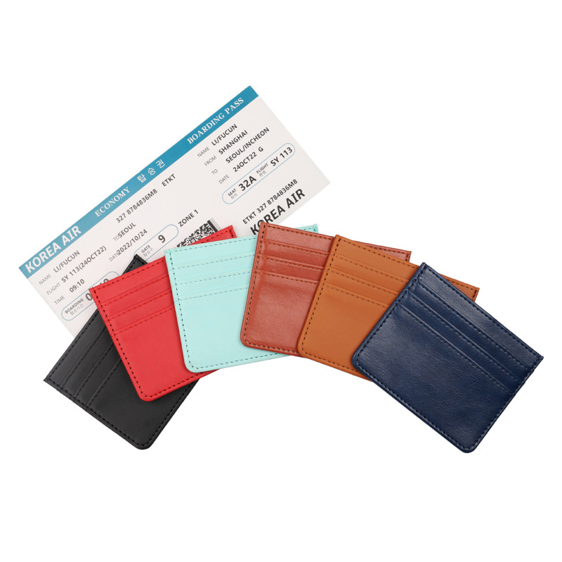 Convenient Business Card Bag Credit Card Bag Men and Women Double-sided Multi-card Bank Card Case Coin Purse