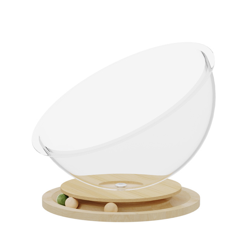 Nido para gatos de cuatro estaciones, plataforma giratoria general para gatos, cápsula espacial semicerrada, casa de menta para gatos construida, artículos para gatos desmontables y lavados