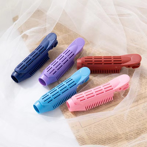 Hair root fluffy clip lazy perm air bangs curl styling Korean hair clip curling barrel styling plastic