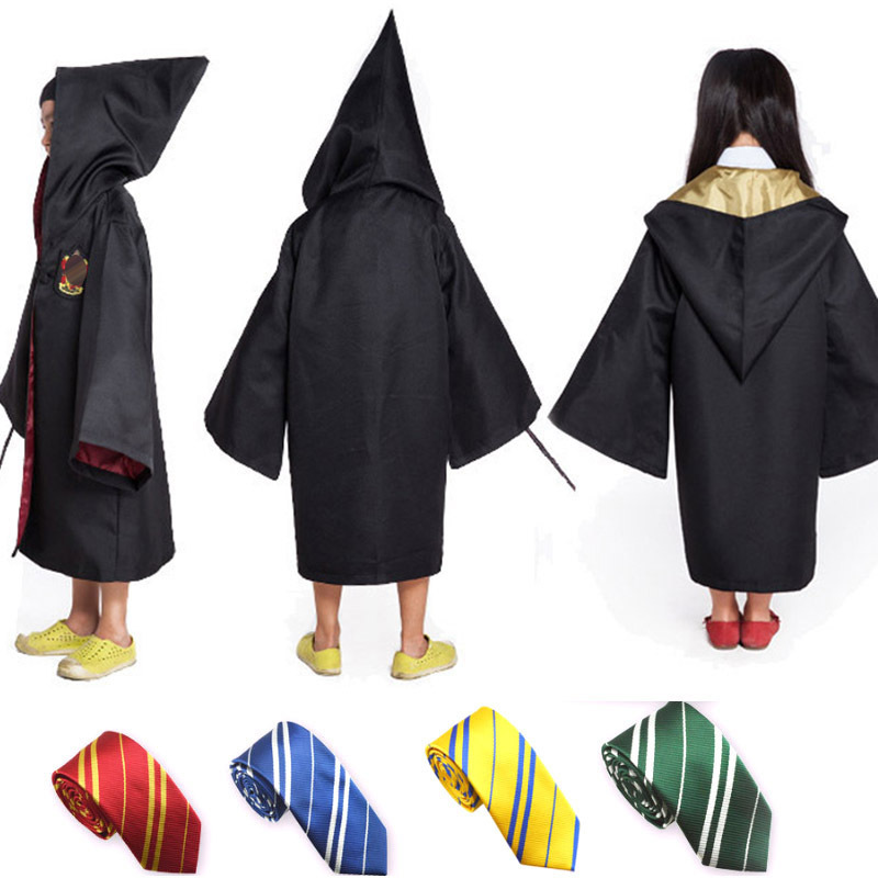 1魔法袍 披风服装魔杖棒 斗篷儿童演出校服表演用品围巾眼镜