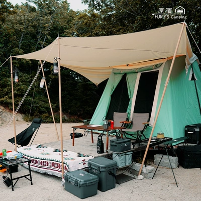 Cloth Waterproof Thickened Camping Xiaoqing – Çadırlar