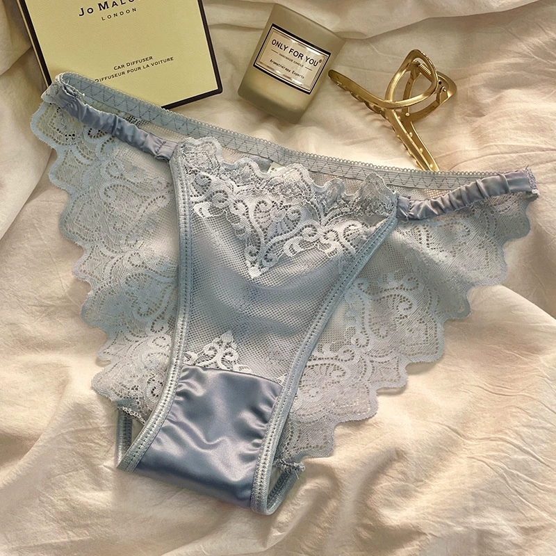  Lace underwear, sexy breathable trousers, comfortable pants, french style, thin strap