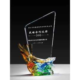 水晶工艺品;奖杯;木质工艺品