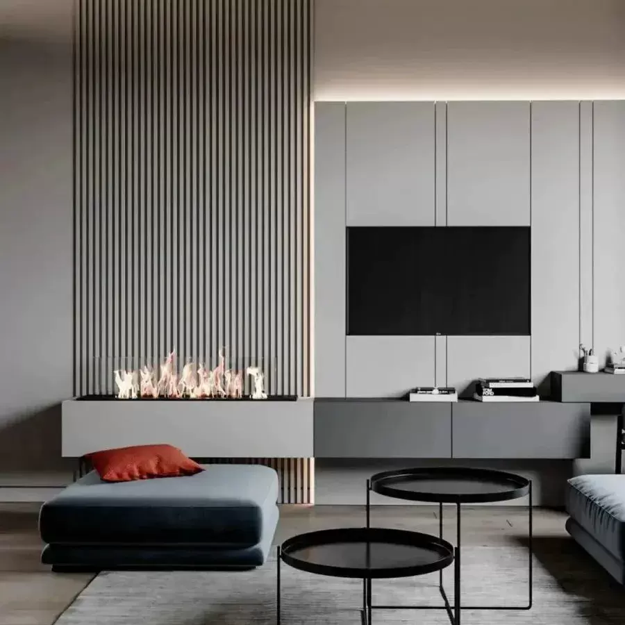 防水格栅室内WPC木塑凹槽墙面面板木塑木板条墙板方通