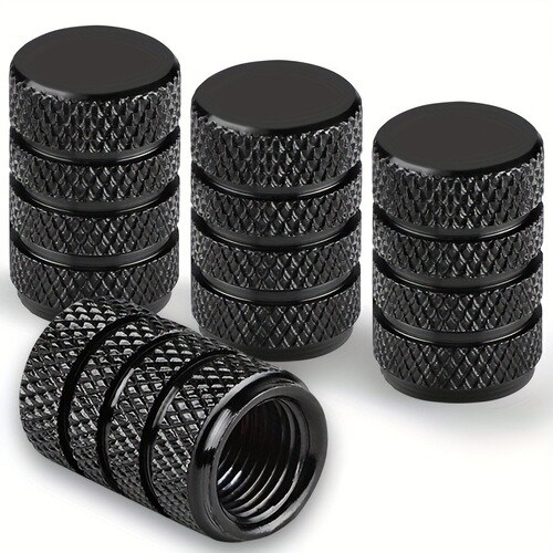 Aluminum Colorful American Rolling Gas Cap for Bicycle, Car Tire Valve Cover, Sedan Dustproof Cap