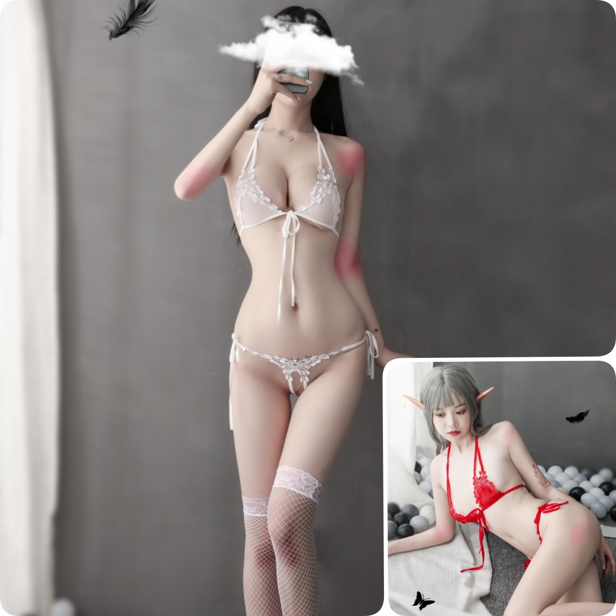 화이트+레드[투피스팩]같은스타일양말*2 2056