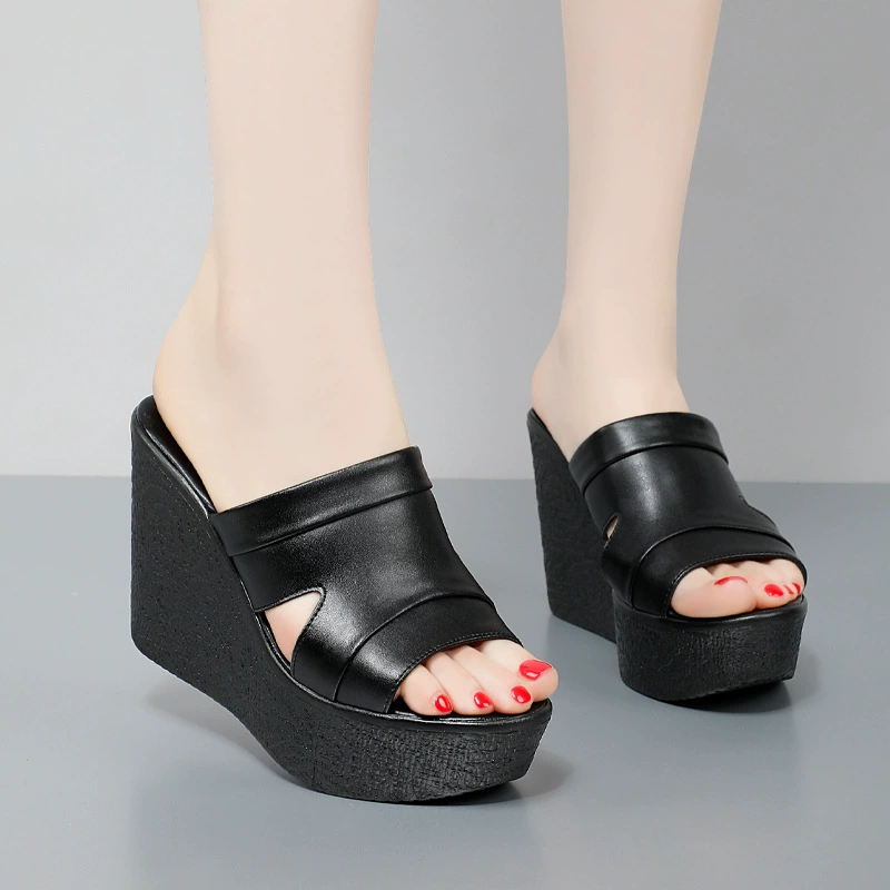 Summer comfortable slippers, soft sole, plus size
