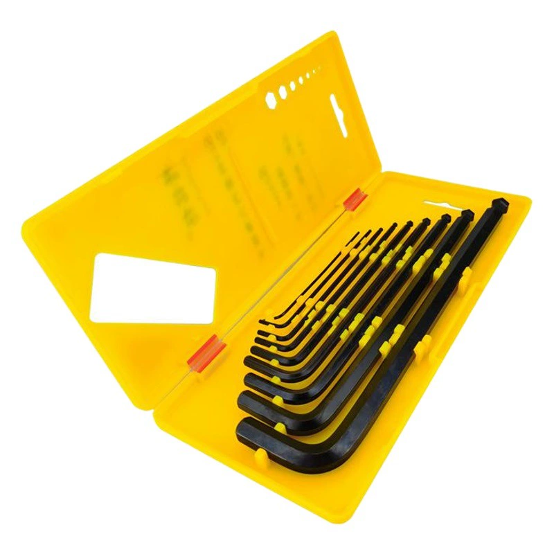 Костюм шестигранного ключа в штучной упаковке 7 шт. Шестигранного ключа одинарная комбинация Аппаратные инструменты для шестигранной отвертки