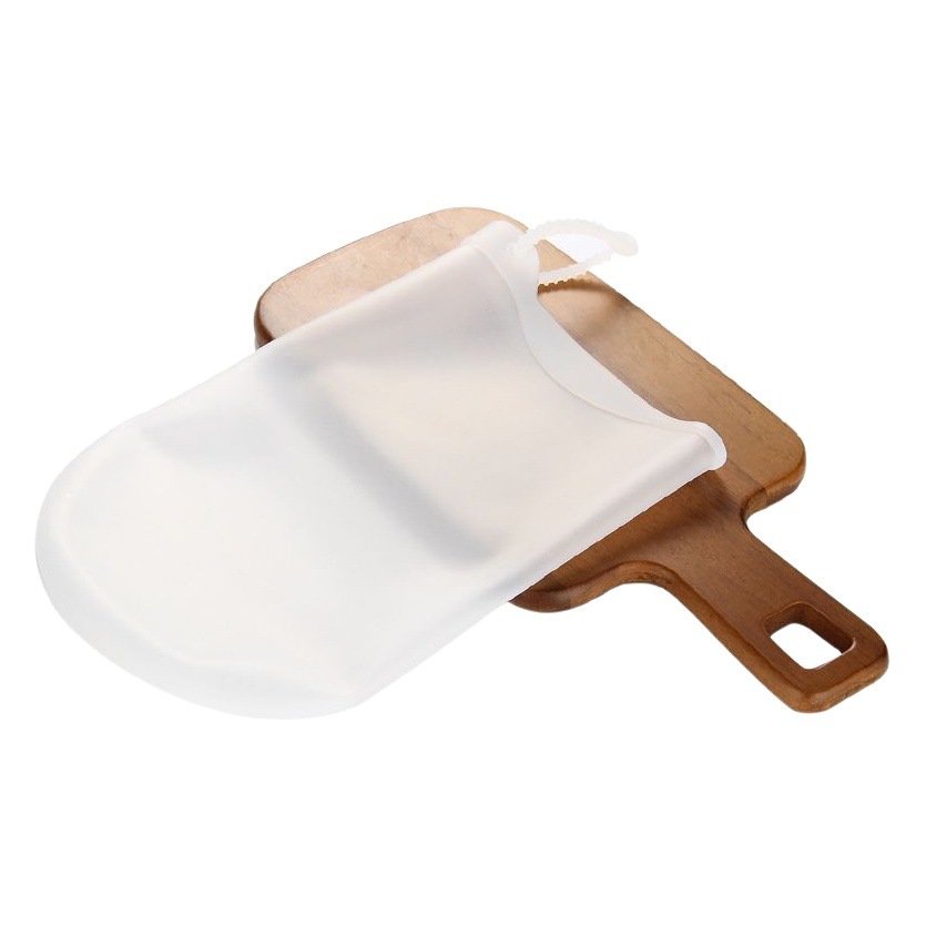 Bolsa de silicona para amasar, bolsa para amasar masa antiadherente y gruesa, bolsa para fermentar masa para hornear en el hogar, bolsa para amasar de calidad alimentaria, tamaño grande.