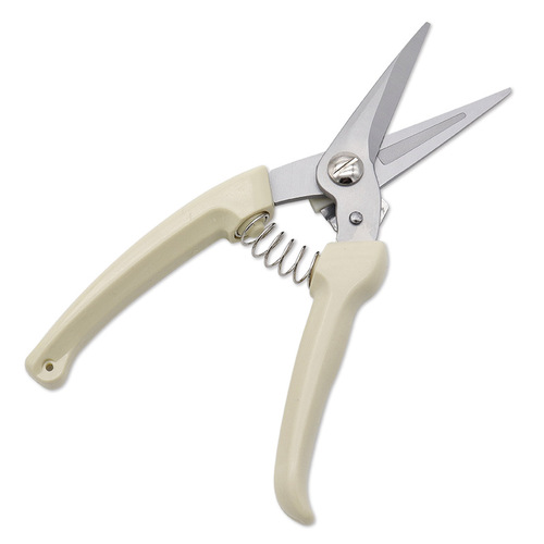Yangjiang manufacturer wholesale garden scissors, pruning shears, straight-head grape pruning and fruit picking scissors, orange flower pruning and fruit picking scissors