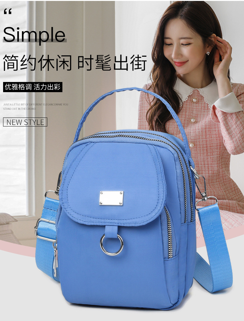 Handytasche Mini Kleine Tasche Neue Kleine Quadratische Tasche Umhängetasche Umhängetasche Mode Frauen Casual Key Zero Brieftasche – Detail 2