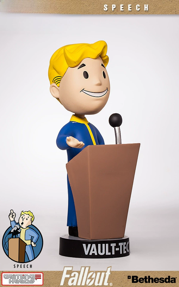 Радиация 4 Радио boy Fallout Q Edition 1 поколения 7 Шейк Хэд Vault Boy Коробка кукла