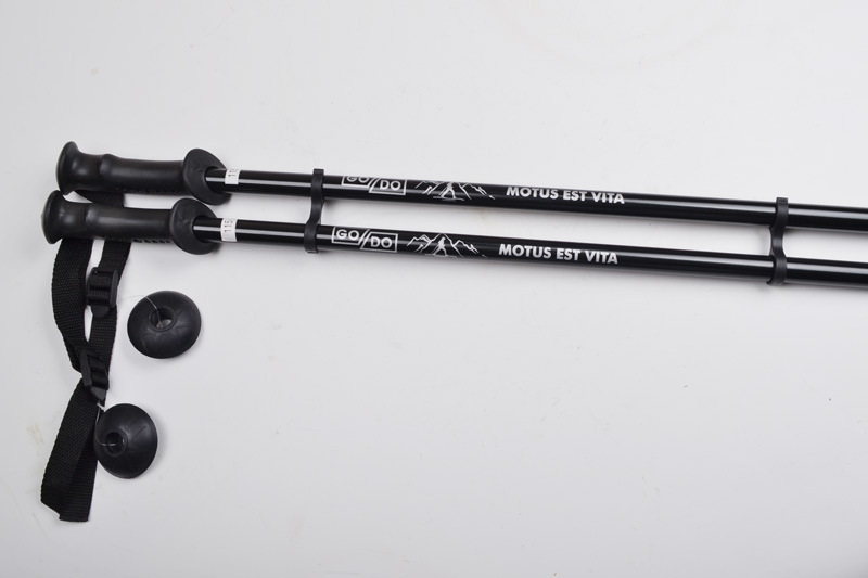 Langlauf-Schneestöcke aus Aluminiumlegierung für Bergsteigen und Trockenlandtouren_voghion.com