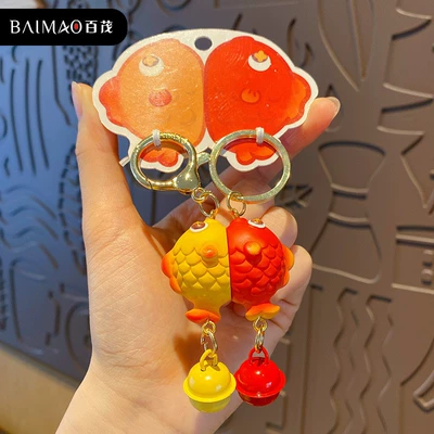 Car hanging Hanging - new-year-series-buckle-koi-sticker-style-opp-bag-packaging