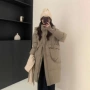 冬季加厚宽松小众白鸭绒