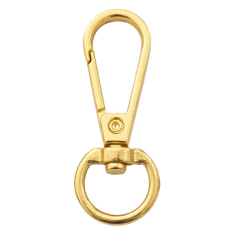 DIY Jewelry Accessories Keychain Handbag Luggage Handbag Hardware Dog Buckle 5-Point Small Plate Buckle Hook Buckle Car Key