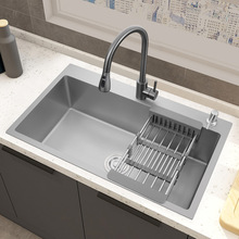 ����ɫSUS304���P�ˮ���ֹ���βۼӺ�N��ϴ����̨�¼���ϴ���