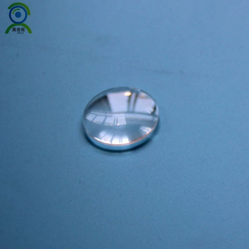 Линза от производителя, пользующаяся высоким спросом: акриловая биконвексная оптическая линза 33,5 мм, односторонняя выпуклая оптическая линза.