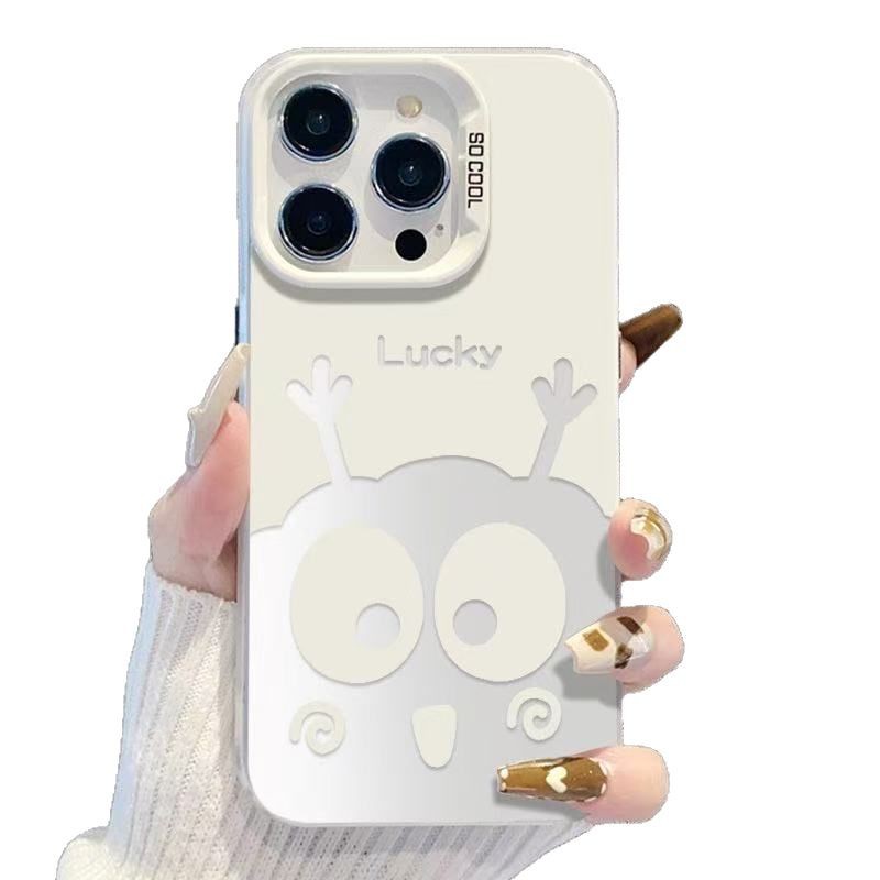 Una briquetas es adecuada para la carcasa del teléfono móvil Apple 16Promax, carcasa de gas personalizada iPhone15/14/13 texto 12