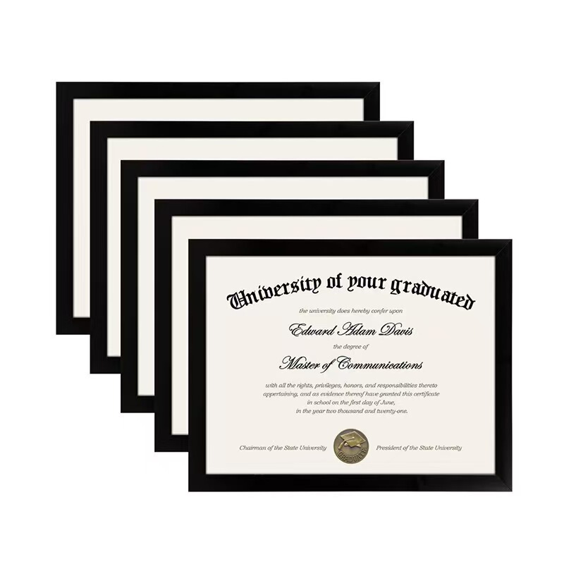 Cross-border Amazon Certificate Photo Frame PVC Material Picture Frame 8.5*11 inches 11* 14inch Photo Frame Cross-border Amazon Certificate Photo Frame PVC Material Picture Frame 8.5*11 inches 11* 14inch Photo Frame