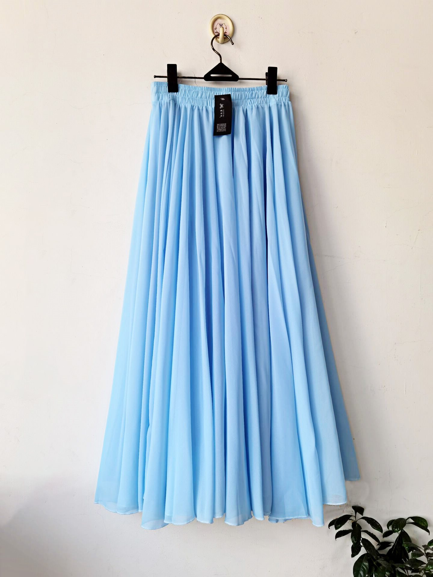 ◐Light blue 720-degree double-layer swing❃