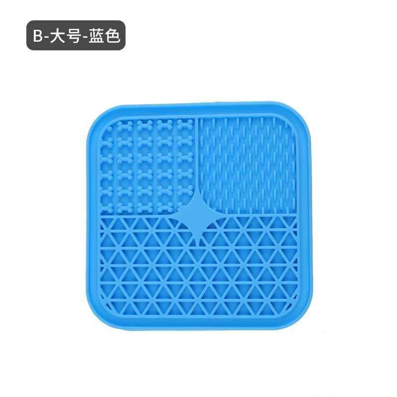 Amazon caliente de grado alimenticio almohadilla de lamida de mascota succión almohadilla de mascota para perros varias formas de almohadilla de mascota para perros