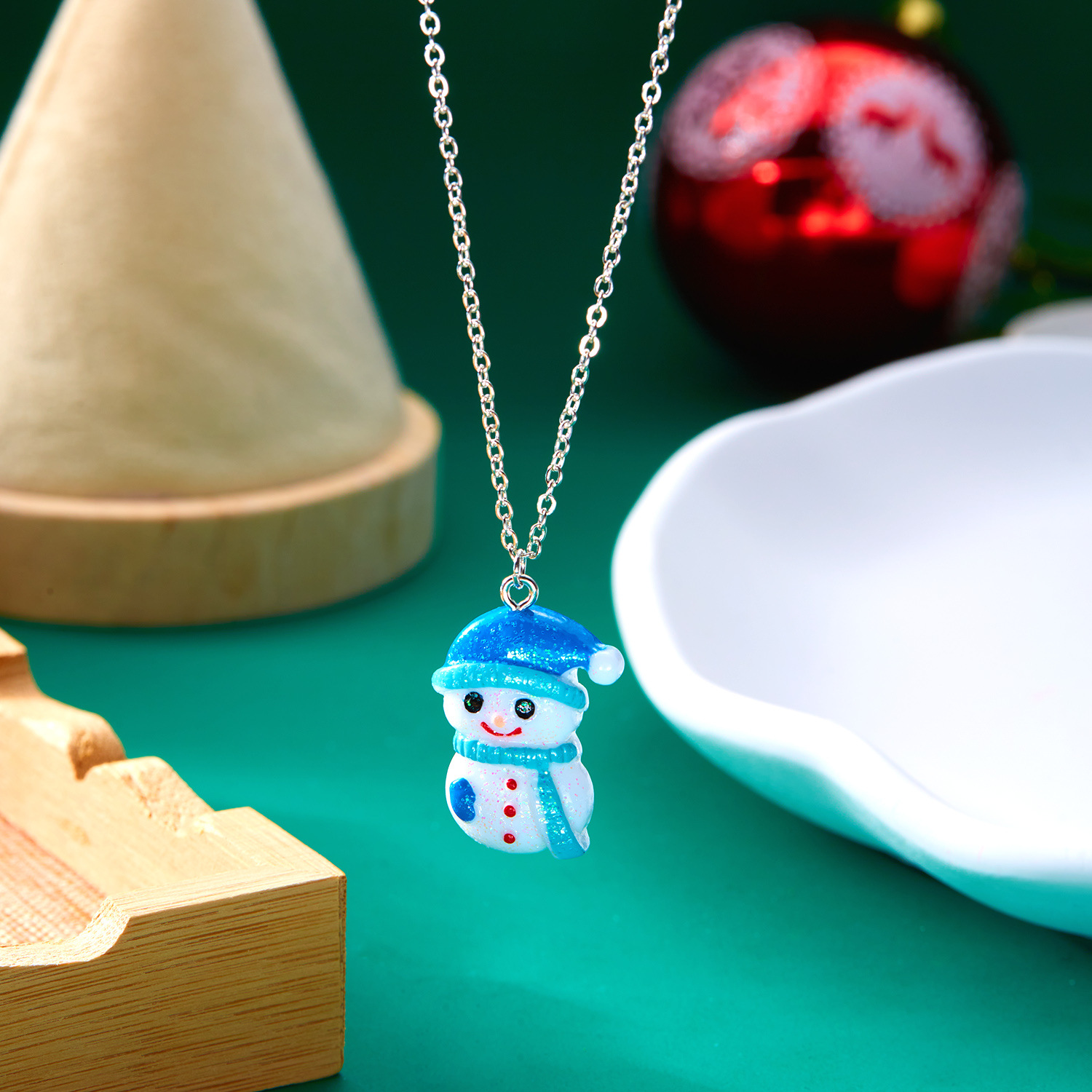 9g Weight Christmas Festival Pendant Necklaces Christmas Wholesale 15