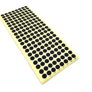 Mobile phone shell crossbody rope buckle anti-scratch cotton sticker diy screw anti-scratch sticky Sticker dot black white modification
