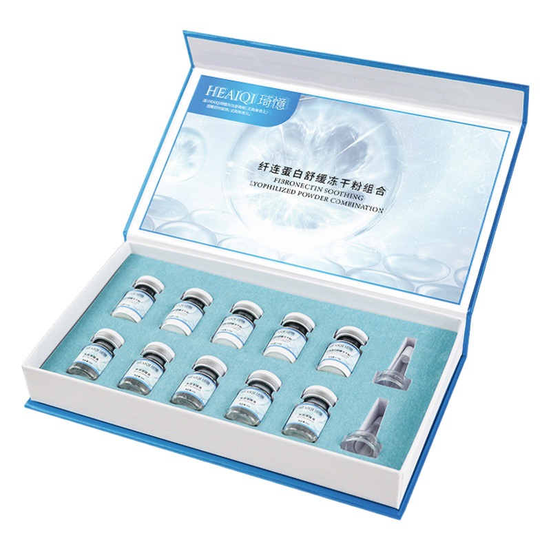 Manufacturer of Fibronectin Freeze-Dried Powder, Wholesale Source for Repairing Sensitive Skin Barrier, Reducing Fine Lines, Firming and Lightening Wrinkles