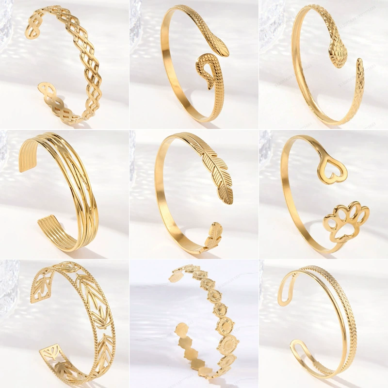 Модный тренд корейская bracelet нержавеющая сталь, универсальная качественная аксессуара, не тускнеет