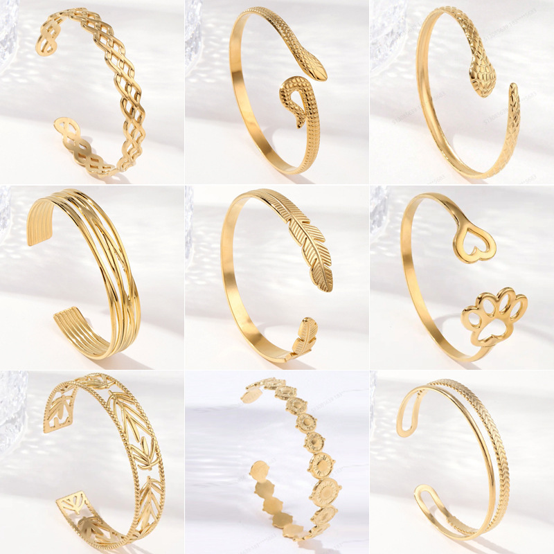 Fashionable Stainless Steel Bracelet, Korean Style Women's Versatile Jewelry, High-looking Titanium Steel Bracelet, Non-fading Jewelry