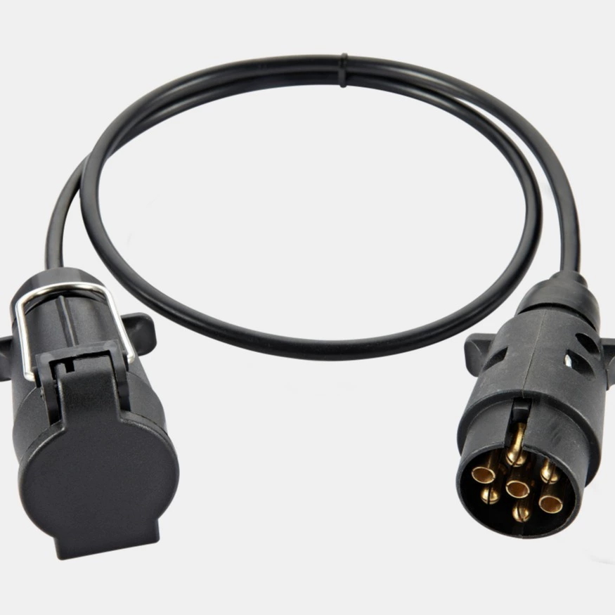 Преобразователь прицепа TM1012 7-жильный в 7-жильный преобразователь вилки и розетки в европейском стиле