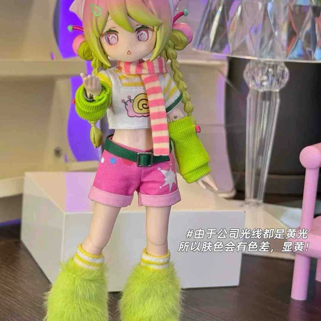 [正版米甜物语奇幻森林BJD盲盒12分BJD可动不可食用人偶]
