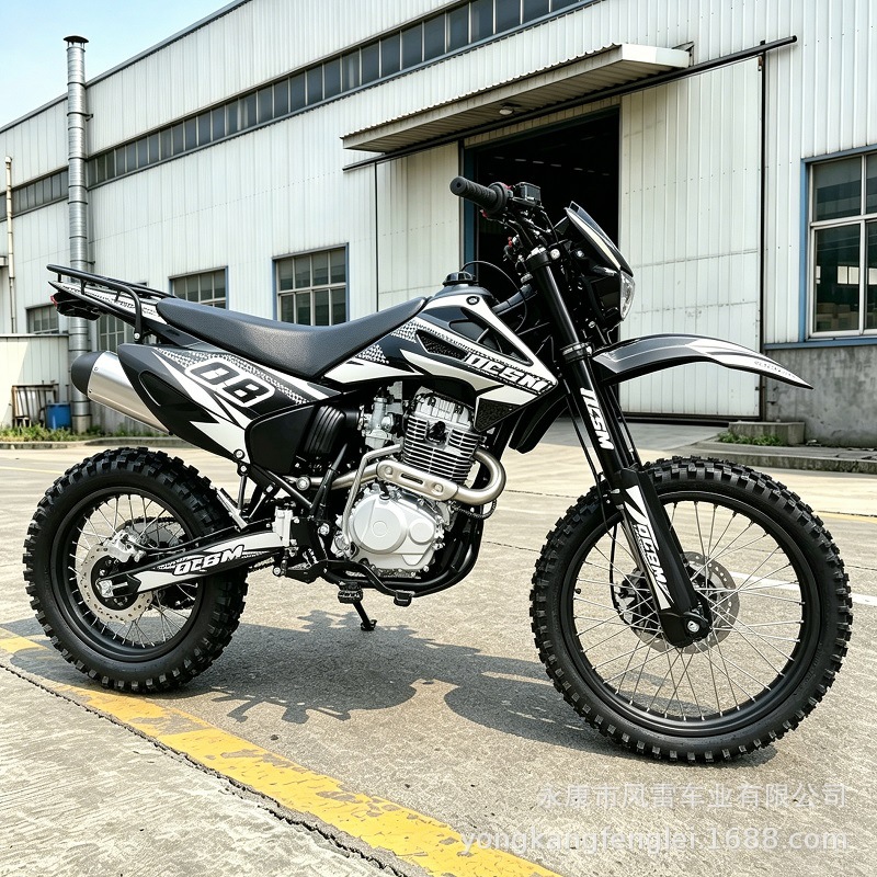 Motocicleta Todo Terreno CQR 250cc de Hierro, Inicio Eléctrico para Carreteras de Montaña image 5