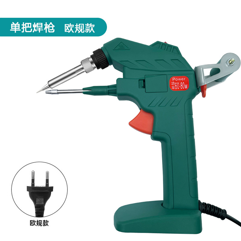 Pistola de Soldar Vertical 110V con Alimentación Automática — Kit Industrial