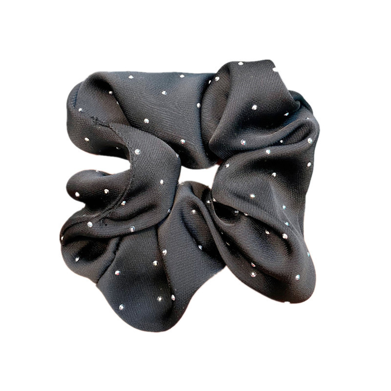Fashion Head Rope  New Headwear Full Diamond Solid Color Hair Scrunchies display picture 2